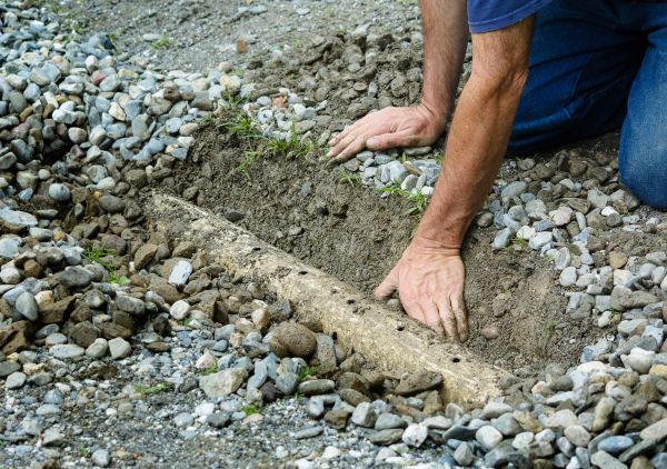 French Ditch Installation in Bothell