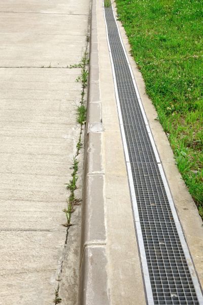 Concrete Drain Installation in Bothell